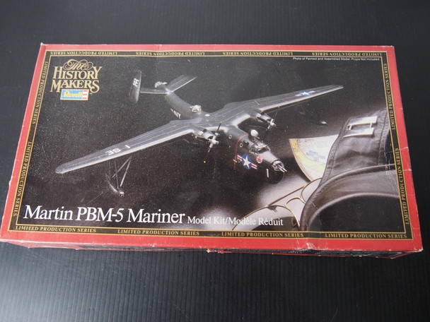 RESALE SHOP - Revell - History Makers - Martin PBM-5 Mariner 1:112 Model Airplane Kit c1982