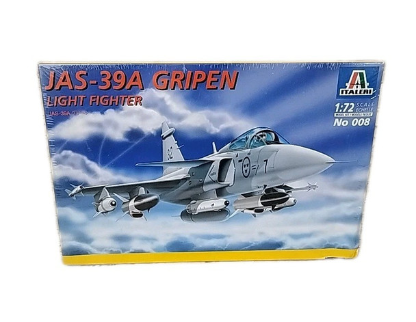 RESALE SHOP - Italeri 1/72 JAS-39A Gripen Light Fighter 1:72 Aircraft Model Kit c2000