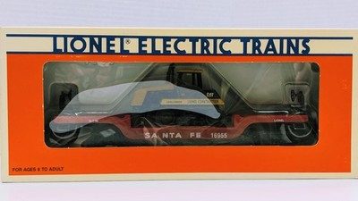 RESALE SHOP - Lionel AT & SF Flatcar with ERTL Challenger #16955