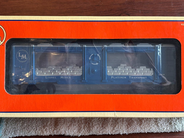 RESALE SHOP - Lionel 6-19674 Lionel Mines Platinum Mint Car 2001 #31