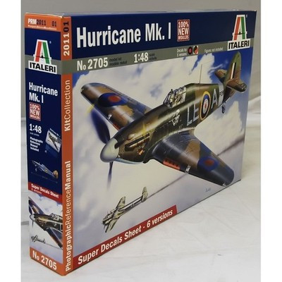 RESALE SHOP - Italeri 1/48th Scale Hurricane Mk. I Kit No. 2705