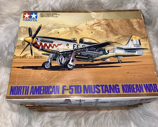 RESALE SHOP - Tamiya 1/48 TAM61044 - 1/48 Tamiya F51D Mustang Fighter Korean War Plastic