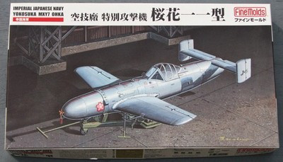RESALE SHOP - FINEMOLD MXY7 I.J.N. OHKA Cherry Blossom Yokosuka 1:48 Rocket Aircraft Model Kit