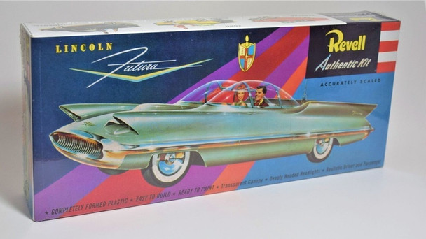 RESALE SHOP - Revell 1956 Lincoln Futura 1:25 Plastic Model Kit c1995 - PAER-112-1270-NOB1312