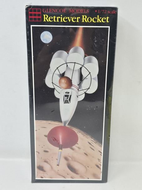 RESALE SHOP - GLENCOE Retriever Rocket 1:72 Plastic Space Model Kit c1993 Vintage - PAER-GLN-05002-NOB7796