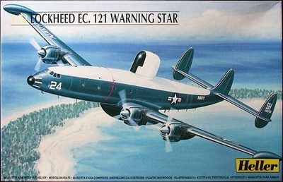 RESALE SHOP - Heller Lockheed EC. 121 Warning Star 1:72 Aiplane Model Kit c1995 - PAER-HLR-80311-NOB8147
