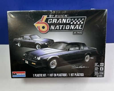 RESALE SHOP - Monogram '87 Buick Grand National 2'n1 1:24Model Kit c2019 - TERO-112-85-4495-U1308