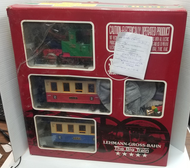 RESALE SHOP - LGB #20301 THE BIG TRAIN SET G Gauge Set (READ) - JACL-20301-U4839
