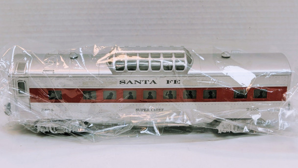 RESALE SHOP - Williams O Scale Santa Fe Super Chief Dome Car #2405 - LYEI-WILL2405-U5059