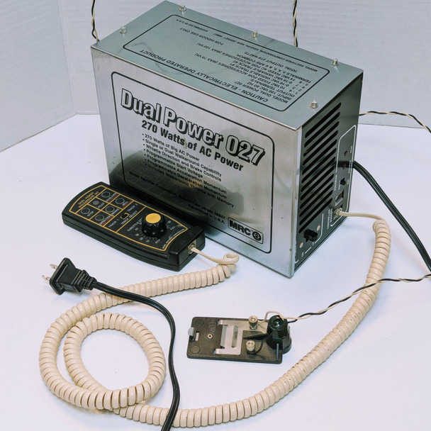 RESALE SHOP - MRC Dual Power O27 270 Watt AC Transformer - MICH-MRC-U4933