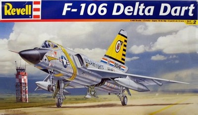 RESALE SHOP - REVELL F-106 Delta Dart 1:48 Model Aircraft Kit c2004 Sealed Parts - - PAER-112-85-5847-U7847