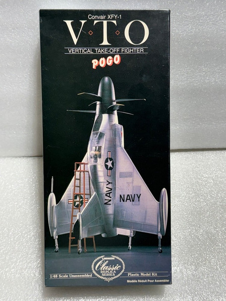 RESALE SHOP - LINDBERG - Convair XFY-1 VTO POGO 1:48 Aircraft Model Kit c1987 -Sealed - - PAER-LND-536-U7831