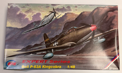 RESALE SHOP - MPM - BELL P-63A KINGCOBRA 1:48 Airplane Model Kit Sealed - - PAER-MPM-48024-U7816