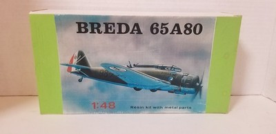 RESALE SHOP - Warrior Models Breda BA-65 A80 1:48 Metal Resin Kit Sealed-READ - PAER-WM48005-NOB7968