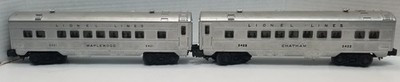 RESALE SHOP - Lionel Lines O Scale Maplewood/ Chatham Passenger Cars - RIOR-2421/2422-U4962