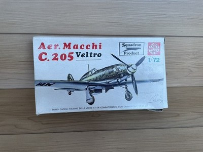 RESALE SHOP - Squadron Super Model Aer.Macchi C.205 Veltro 1:72 Model Airplane Kit Sealed-READ - RSTY-SM-10-013-U8044