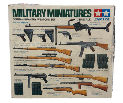 RESALE SHOP - TAMIYA Military Miniatures German Infantry Weapon Set 1:35 Model Kit Sealed-READ - RSTY-TAM-3611-NOB8015