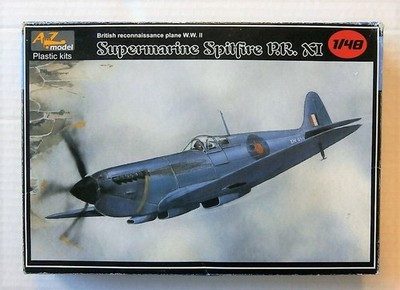 RESALE SHOP - AZModel Supermarine Spitfire P.R.XI 1:48 Airplane Model Kit c2000 LTD. ED. -READ - TERO-AZ4803-U8030