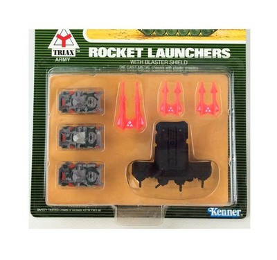 RESALE SHOP - KENNER Mega Force Triax Rocket Launchers w/Blast Shield Diecast 1989 Sealed-READ - RSTY-KEN5030-U8063