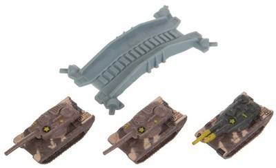 RESALE SHOP - KENNER Mega Force V-ROCS Army Battle Tanks w/Armored Bridge Diecast c1989 - - RSTY-KEN5070BAG-U8068
