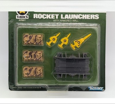 RESALE SHOP - KENNER Mega Force Triax Army Rocket Launchers+Catapult Deck Diecast c1989 - - RSTY-KEN5090-U8070