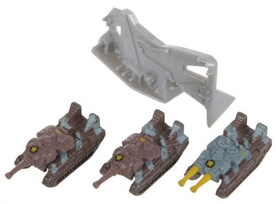 RESALE SHOP - KENNER Mega Force Army Anti-Aircraft Tanks w/Ramp Barracade Diecast c1989 - - RSTY-KEN5120BAG-U8074