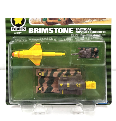 RESALE SHOP - KENNER Mega Force Brimstone Tactical Missile Carrier Diecast c1989 Sealed-READ - RSTY-KEN5140-U8064