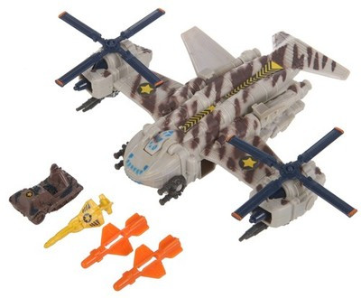 RESALE SHOP - KENNER Mega Force Thunderwolf Heavy Lift Helicopter w/Rocket Launcher c1989-READ - RSTY-KEN5190BAG-U8082