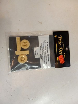 RESALE SHOP - True Details Resin Upgrade Set For 1/32 P-51 Mustang Bulged Tires - STORE-48001-NS5071