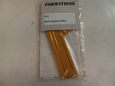 RESALE SHOP - Formations Resin M4A3 Sherman Sponson Fillers 1/35 Upgrade Set F011 - STORE-F011-NS5078