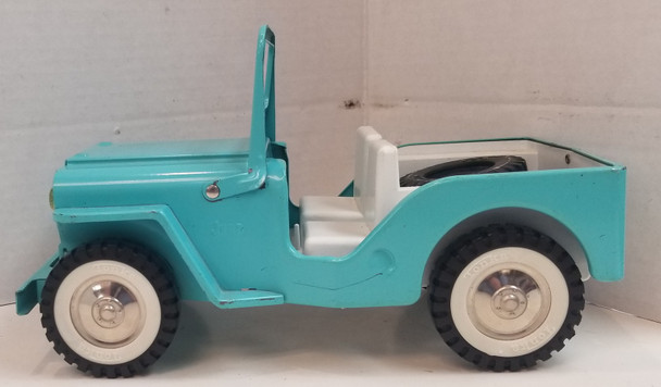 RESALE SHOP - VTG 1960's Tonka Jeep Dispatcher Turquoise - TERO-DISPATCHER-U5110