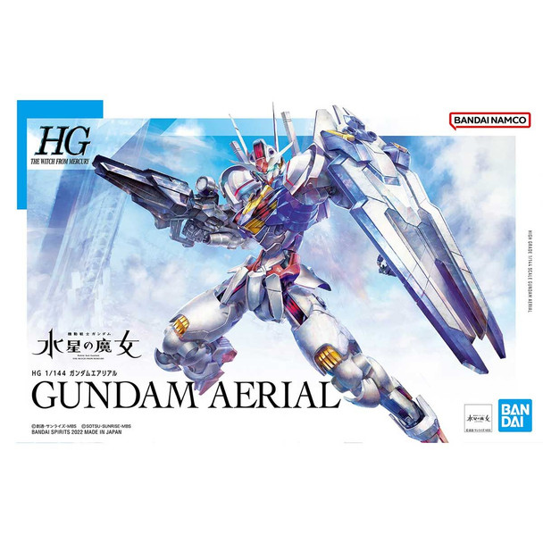 OakridgeStores.com | Bandai Gundam - HG The Witch from Mercury - #03 Gundam Aerial - 1/144  Plastic Model Kit 2593849 4573102630308