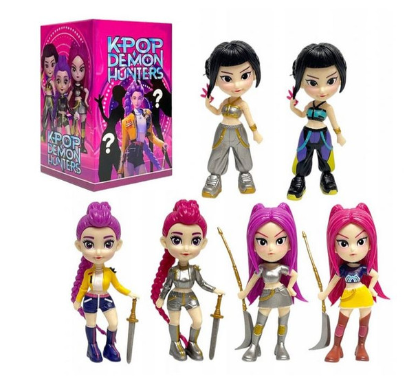 F8 Toys - K-Pop Demon Hunters - 4.25" Character - Mini Blindbox Collectible - TJ1016