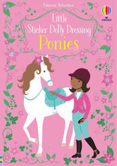 OakridgeStores.com | Usborne - Little Sticker Dolly Dressing Ponies - Reusable Sticker Book for Ages 4+ - 9781835405710