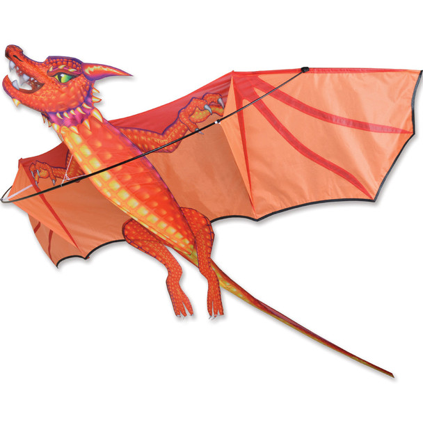 OakridgeStores.com | Premier Designs - Emberscale 3D Dragon Kite - Stable Outdoor Flyer, Polyester, 70 x 70 inches - 46211 630104462116