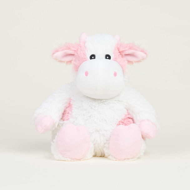 OakridgeStores.com | Warmies - Strawberry Cow Warmies - Microwavable Lavender-Scented Weighted Plush Toy for All Ages - CP-COW-S 810158264335