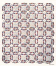 OakridgeStores.com | Brodnax Prints - Quilt: 1/4 - 1:12 Scale Dollhouse Miniature - B400