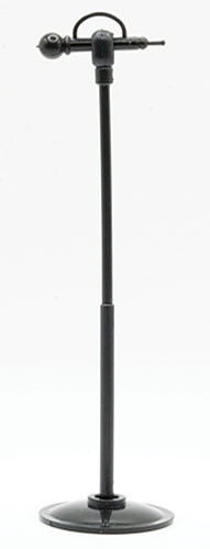 OakridgeStores.com | Artisan Creations - Miniature Plastic Microphone, Black - Musical Accessory - 1" Scale Dollhouse Miniature - 405