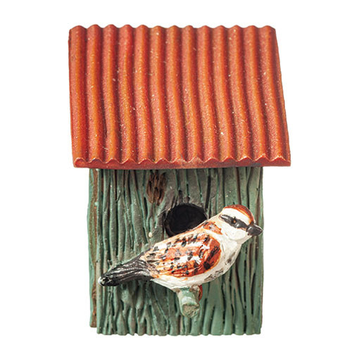 OakridgeStores.com | Aztec - Birdhouse - 1" Scale Dollhouse Miniature Accessory - A6052