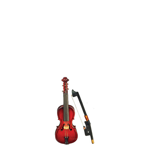 OakridgeStores.com | Aztec - Cello with Case - Musical Instrument - 1:12 Scale Dollhouse Miniature - B0626
