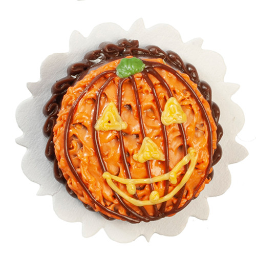 OakridgeStores.com | Aztec - Halloween Cake - 1" Scale Dollhouse Miniature Food - G6257