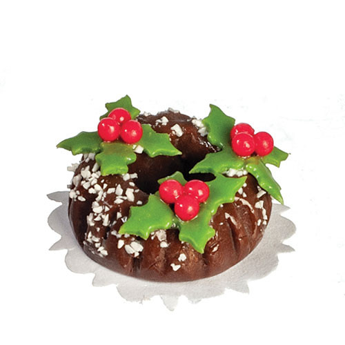 OakridgeStores.com | Aztec - Chocolate Cake - 1" Scale Dollhouse Miniature Food - G6768