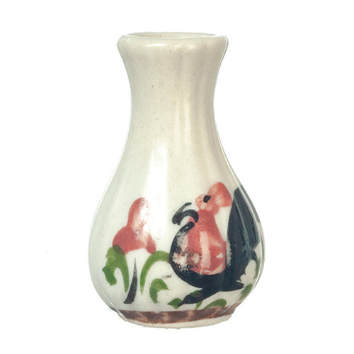 OakridgeStores.com | Aztec - Decorative Ceramic Vase - 1:12 Scale Dollhouse Miniature - G7560