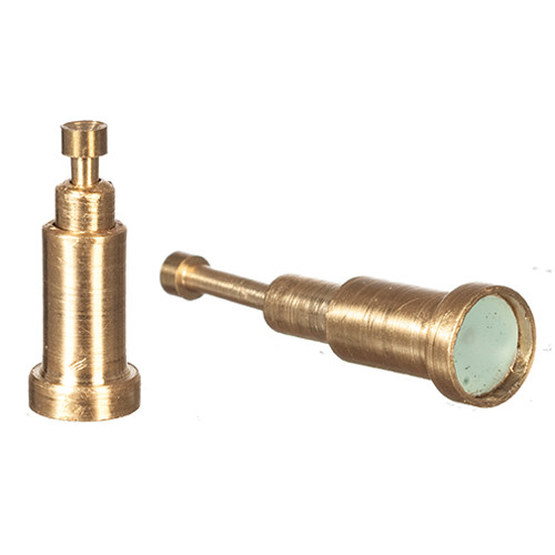 OakridgeStores.com | Aztec - Hand Held Telescope - 1:12 Scale Dollhouse Miniature Accessory - S1909