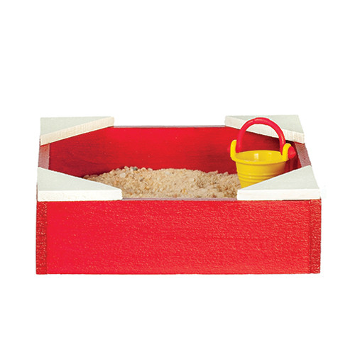 OakridgeStores.com | Aztec - Sandbox - Outdoor Toy - 1" Scale Dollhouse Miniature - SH0069