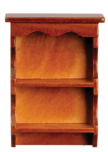 OakridgeStores.com | Aztec - Wall Shelf - Dining Room, Walnut - 1 Scale Dollhouse Miniature - T6367