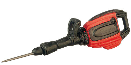 OakridgeStores.com | Aztec - Jack Hammer - Workshop Tool - 1:12 Scale Dollhouse Miniature - T8036