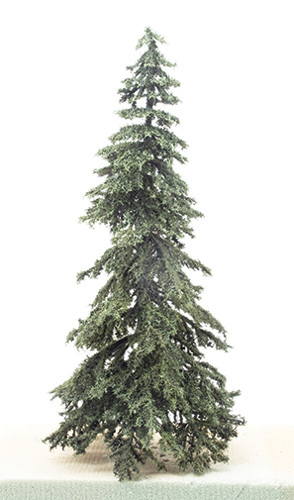 OakridgeStores.com | Creative Accents - Dollhouse Traditional Scale Appalachian Green Spruce Tree on Spike - 6 inches - 0536 783970802866