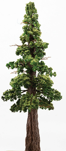 OakridgeStores.com | Creative Accents - Dollhouse Traditional (1:12) Sequoia Tree on Spike - Landscaping Tree - 17 inches - 0565 783970800725