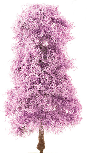 OakridgeStores.com | Creative Accents - CA - Flowering Redbud Tree on Spike, 8 inches - 1:12 Scale Dollhouse Miniature Plant - 3510 783970801098